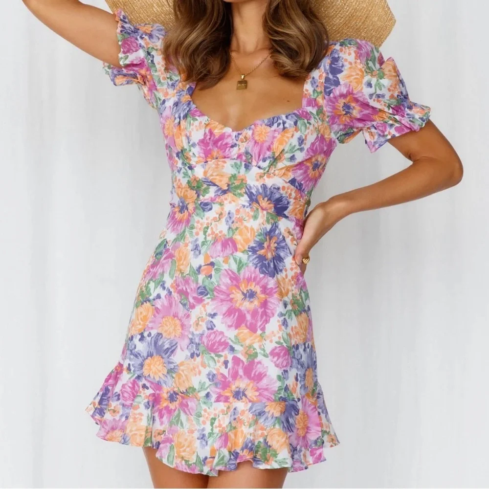 NWT Hello Molly Katie Dress in Purple - Picture 2 of 16